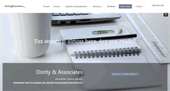 Desktop Screenshot of dorityandassociates.com